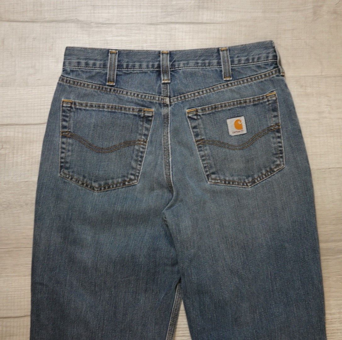 Carhartt Carhartt Jeans Men's 32x34 Denim Relaxed Fit Straight Leg Size US 32 / EU 48 - 8 Thumbnail
