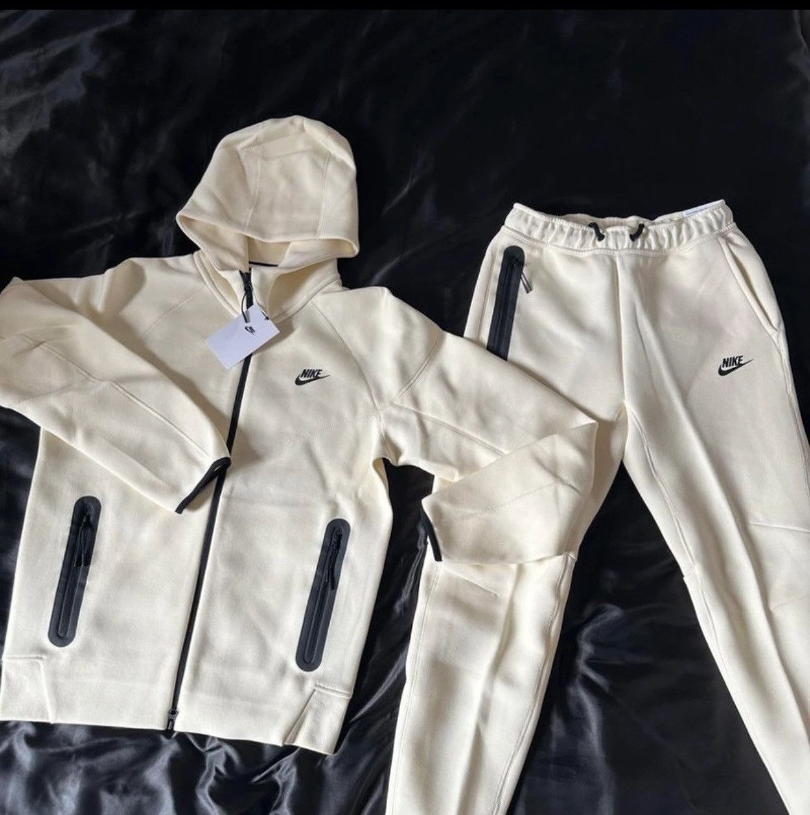 Image of Nike Tech in Beige, Men's (Size Small)