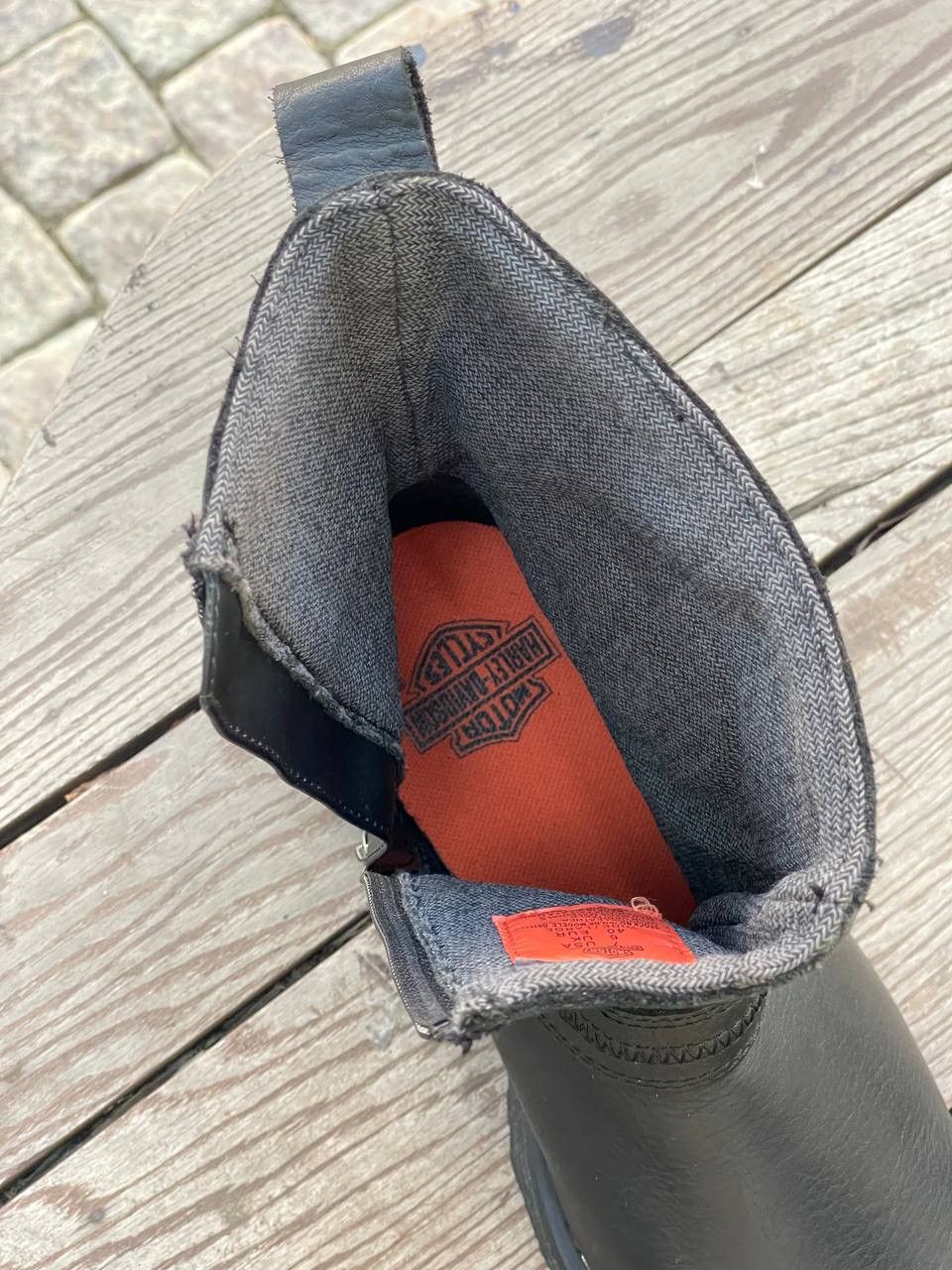 Harley Davidson Harley Davidson Richton Leather Strap Black Boots Size US 7 / EU 40 - 14 Thumbnail