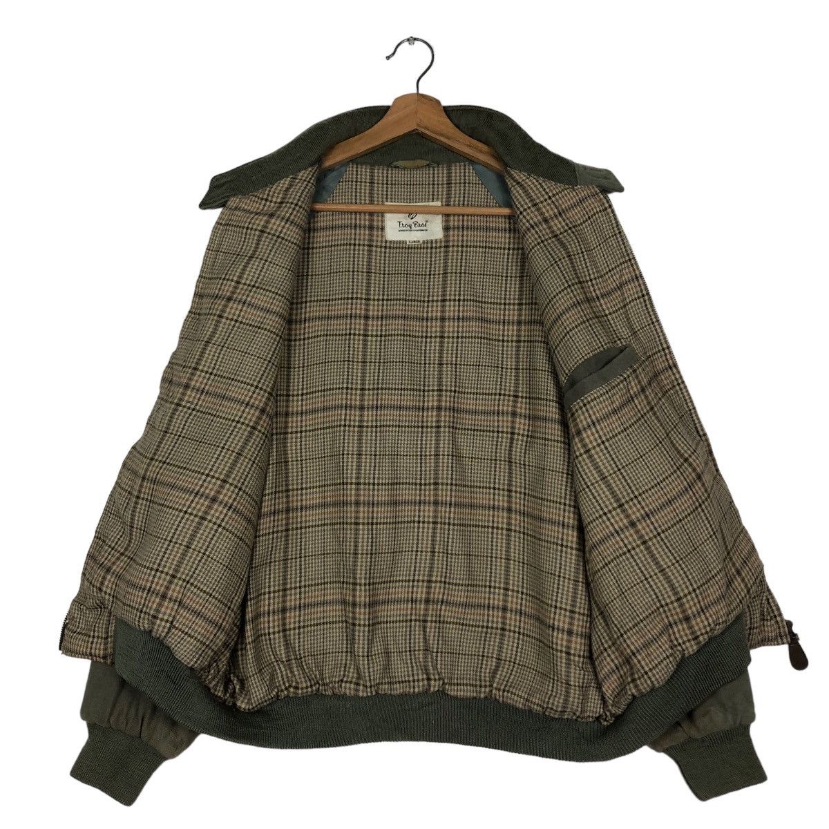 Japanese Brand 🔥Vintage Bomber Jacket Troy Bros Issey Miyake Japan Size US L / EU 52-54 / 3 - 13 Thumbnail