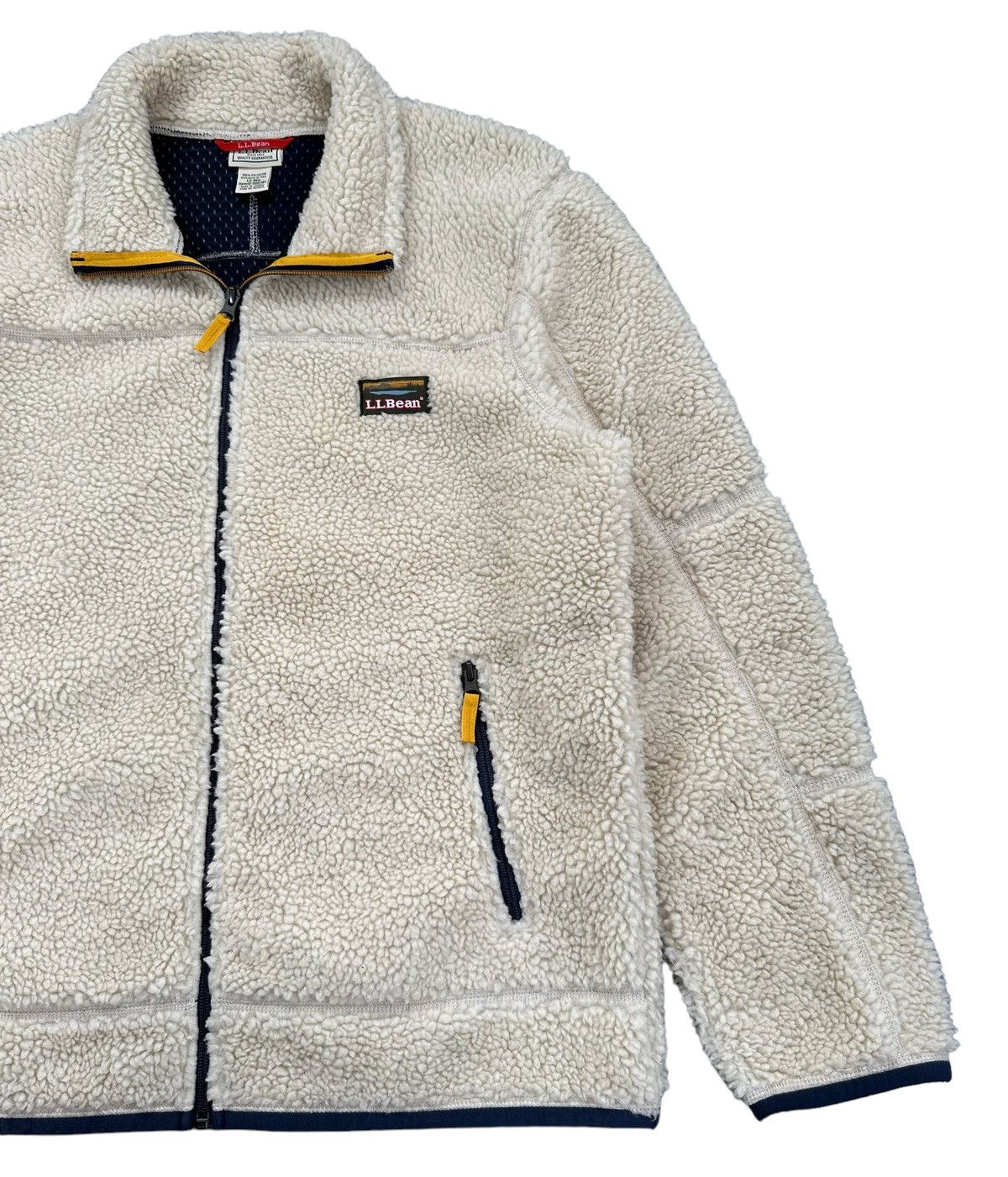 L.L. Bean × Vintage L.L.Bean Mountain Pile Fleece Jacket Size US L / EU 52-54 / 3 - 5 Thumbnail