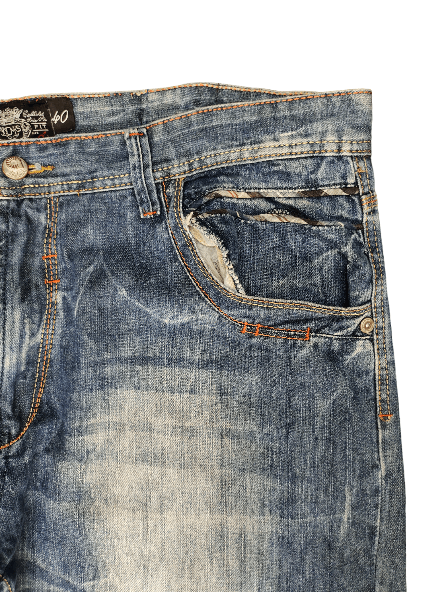 Akademiks Baggy Jeans Akademiks Lot 009 Denim Wide Loose Leg Jnco Size US 40 / EU 56 - 3 Thumbnail