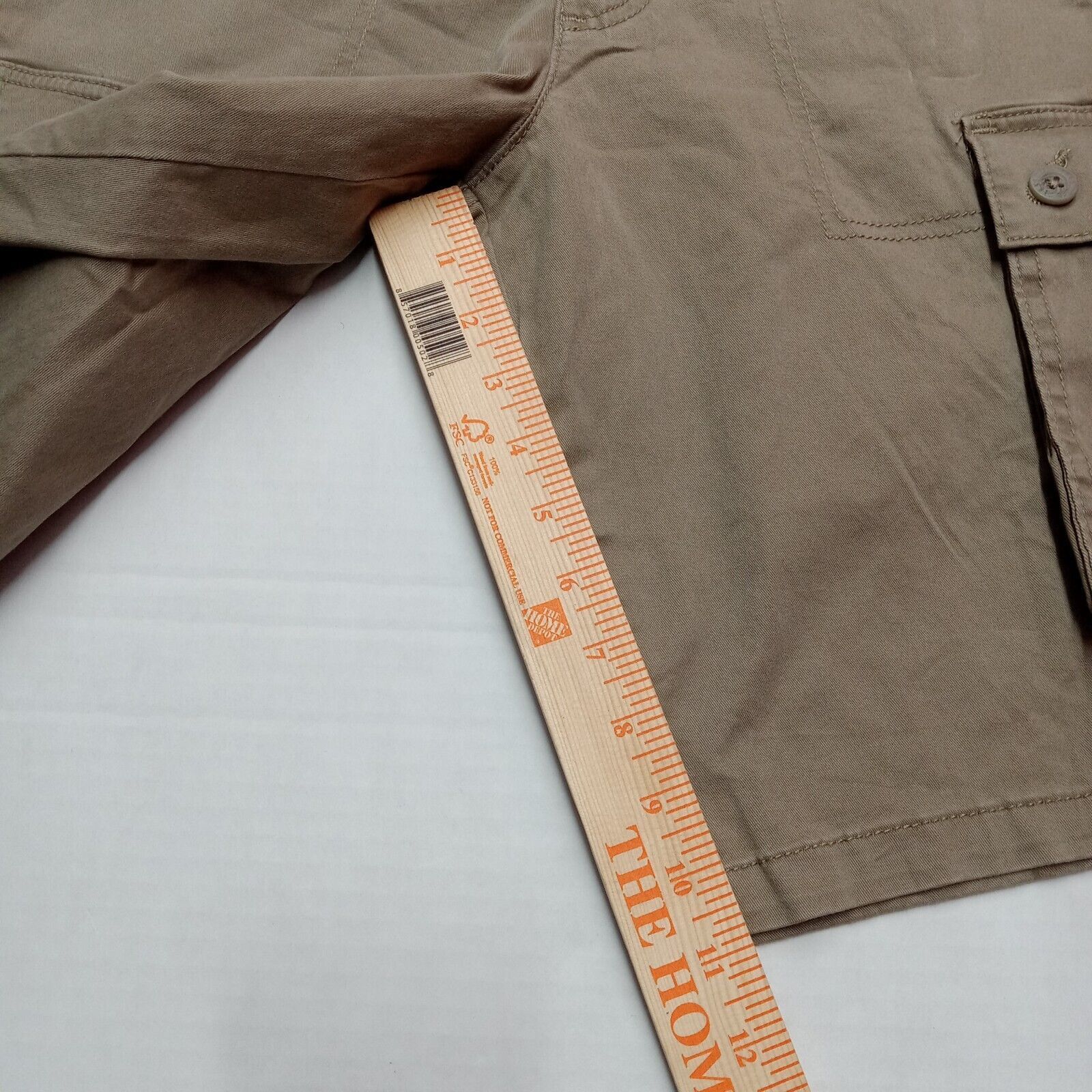 Lee Lee Cargo Shorts Men's 44 Tawny Brown 11" Inseam Regular Fit Size US 44 / EU 60 - 3 Thumbnail