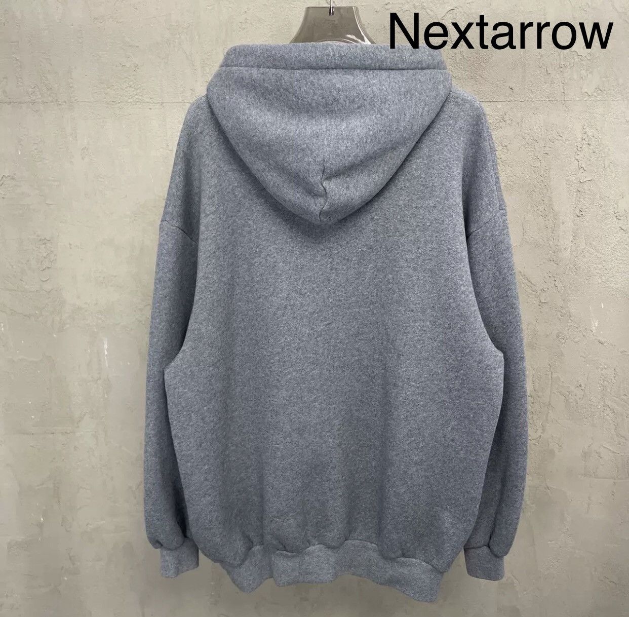 Balenciaga Balenciaga Grey Double B Wheat Ear Logo Hoodie Hoodie Size US XS / EU 42 / 0 - 2 Thumbnail