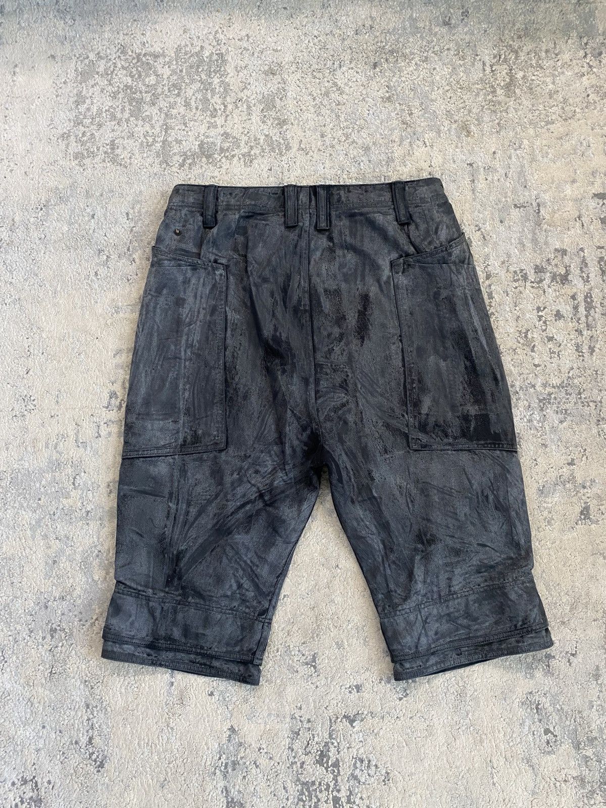 SIVA Wax Coated Oversized Shorts Size US 34 / EU 50 - 7 Thumbnail