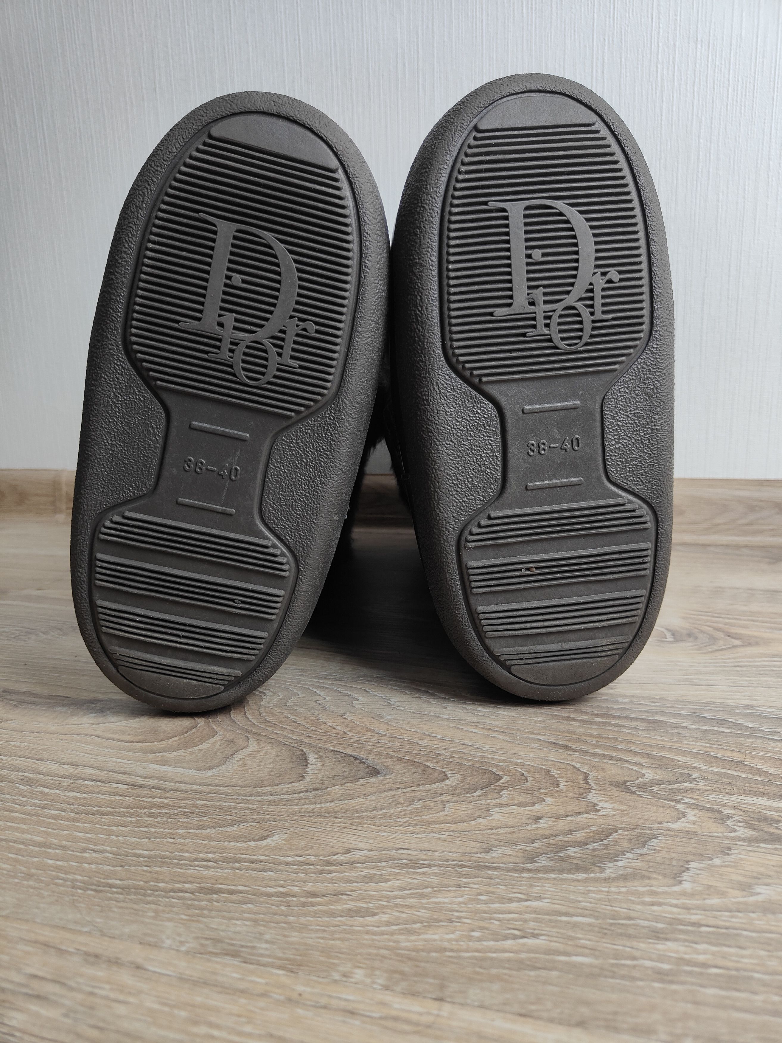 Dior Y2K Dior by John Galliano Fur Quilted Snow Boots Size US 9 / IT 39 - 11 Thumbnail