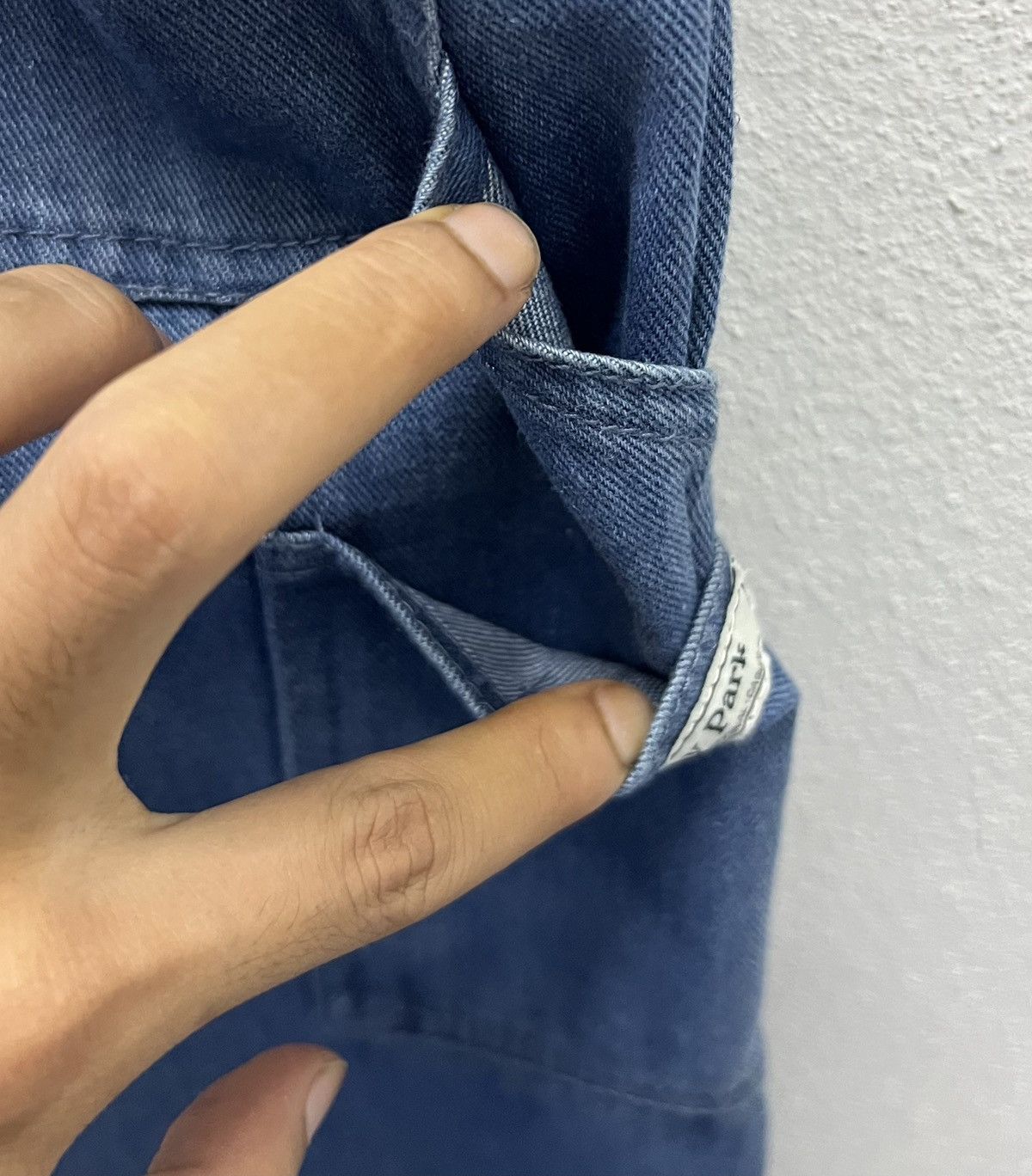 Japanese Brand × Vintage Lakey Park Indigo Denim Overalls Vintage Workwear Style Size US 41 - 12 Thumbnail