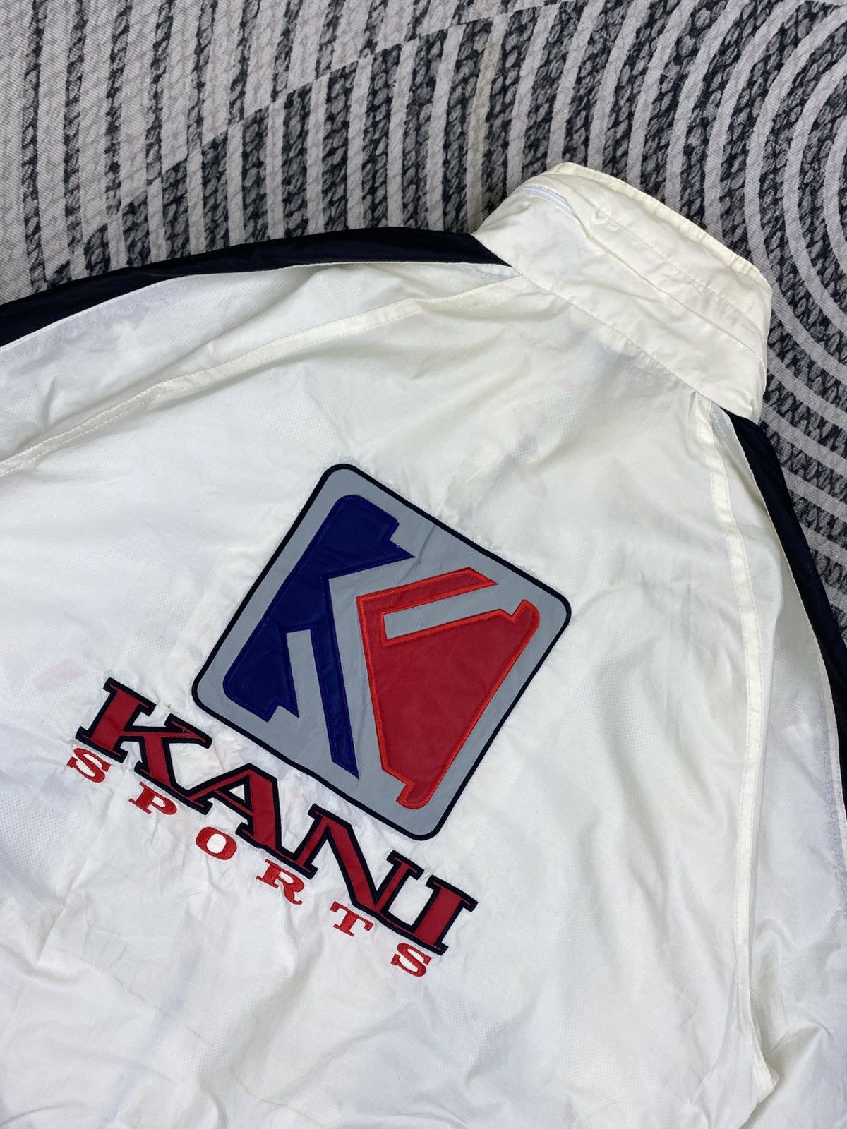 Karl Kani 🔥Vintage Karl Kani Sport Embroidereey Logo Zipper Jacket Size US XL / EU 56 / 4 - 8 Thumbnail