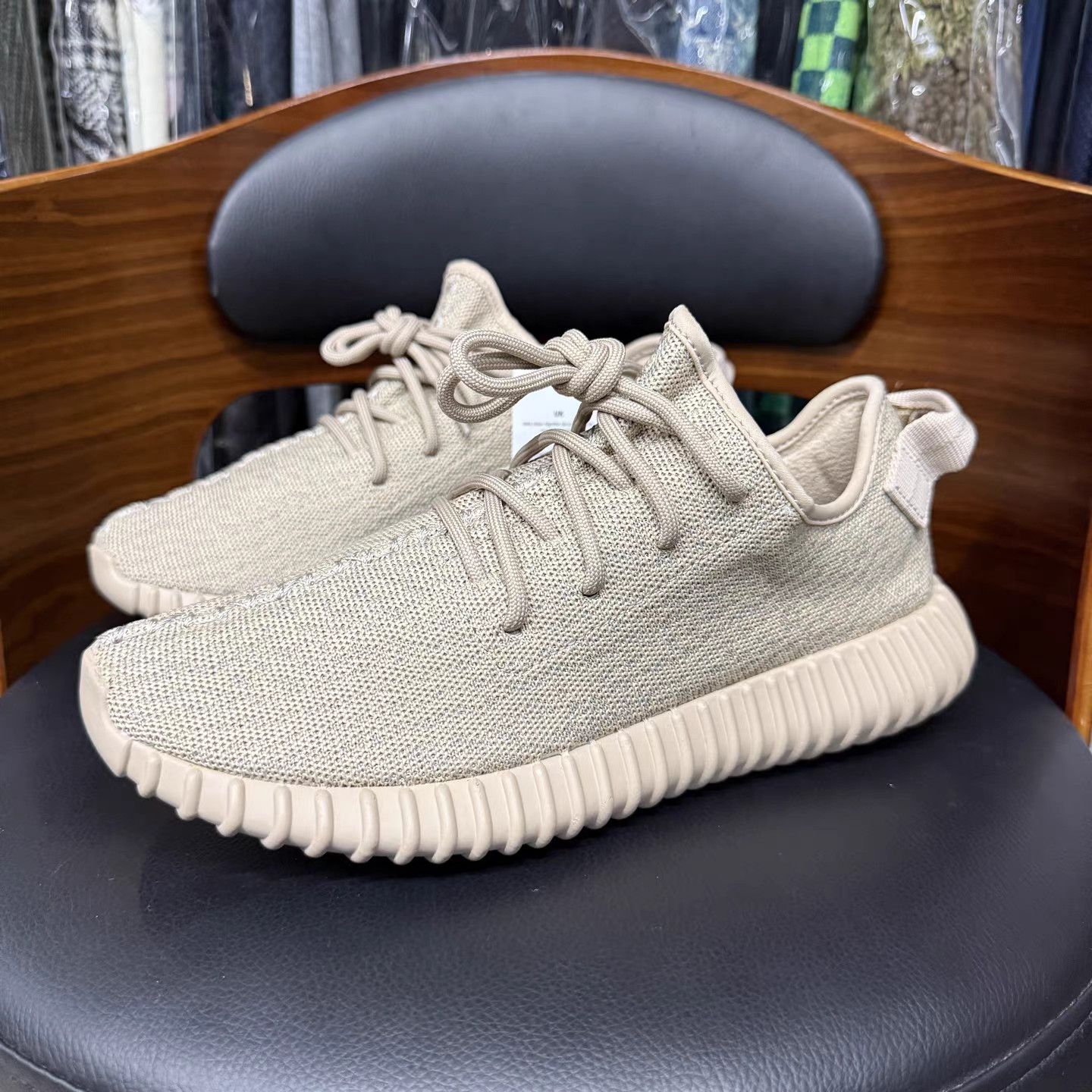 Adidas Adidas Yeezy 350 V2 Desert Sage K15 Size US 8 / EU 41 - 1 Thumbnail