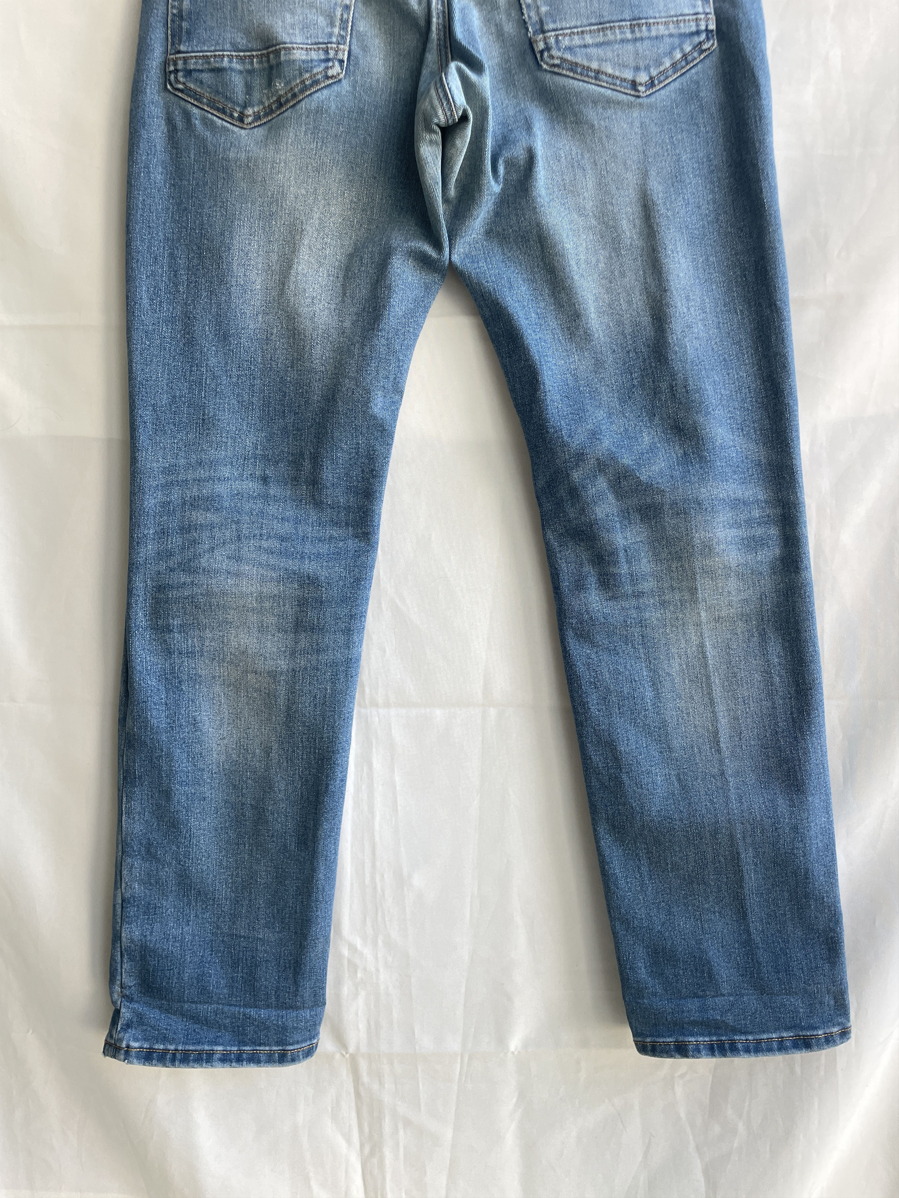 Hugo Boss Hugo Boss Orange Maine Distressed Repaired Stretch Denim Size US 32 / EU 48 - 9 Thumbnail