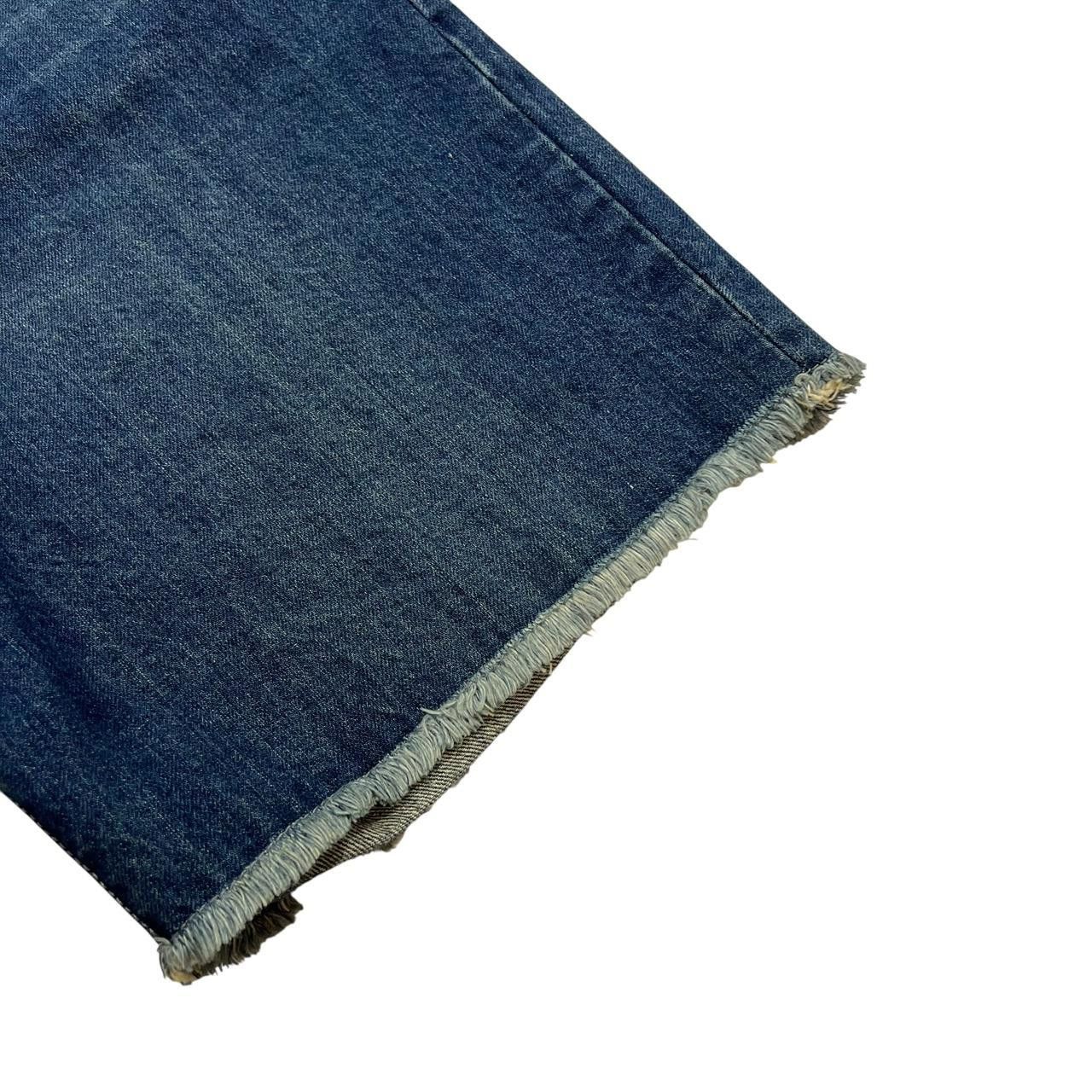 Stussy Vintage 2000s Stussy Crown Logo Denim Shorts Jorts Waist 38 Size US 38 / EU 54 - 7 Thumbnail