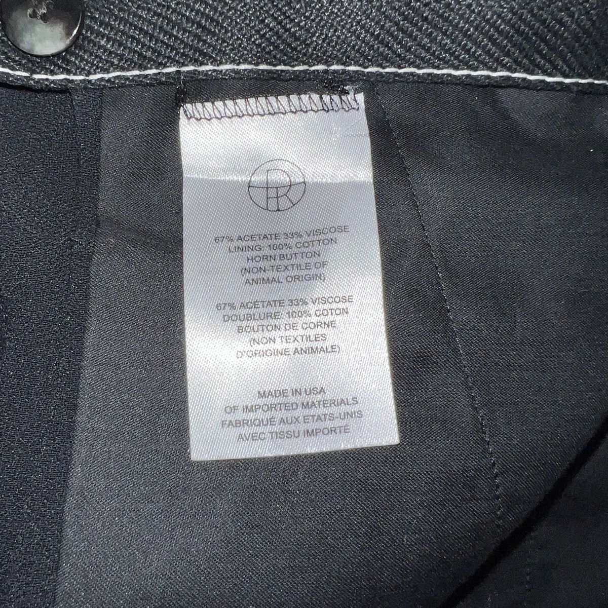 The Row The Row Firth Black Satin Crepe Trousers size 6 Size 28" / US 6 / IT 42 - 6 Thumbnail