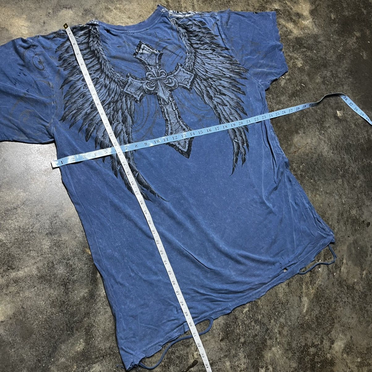 Vintage vintage y2k affliction jesse pinkman style aop tshirt Size US XL / EU 56 / 4 - 5 Thumbnail