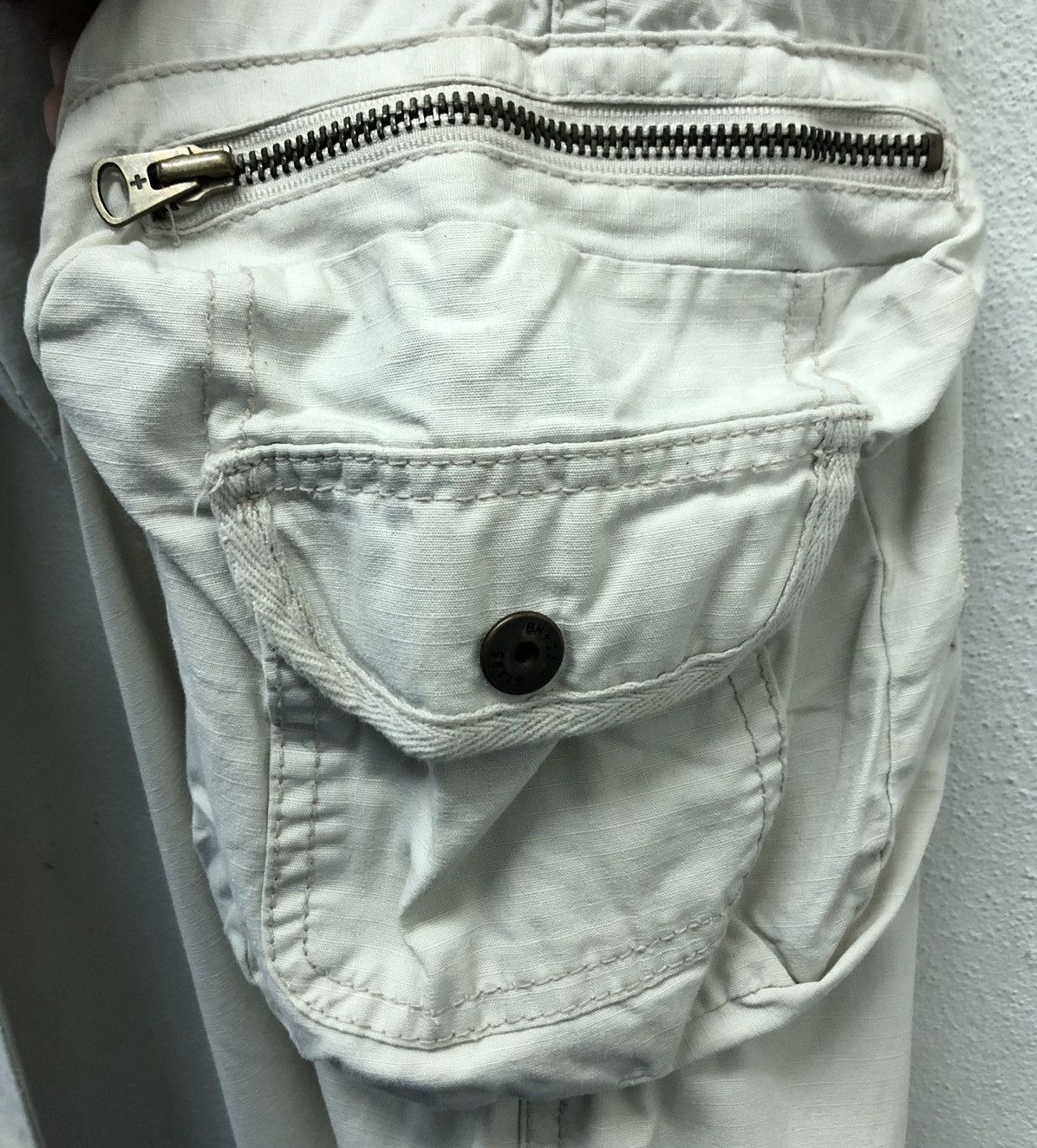 Vintage Basic House Woodstock Music And Art Fair Hendrix Cargo Pants Size US 35 - 9 Thumbnail
