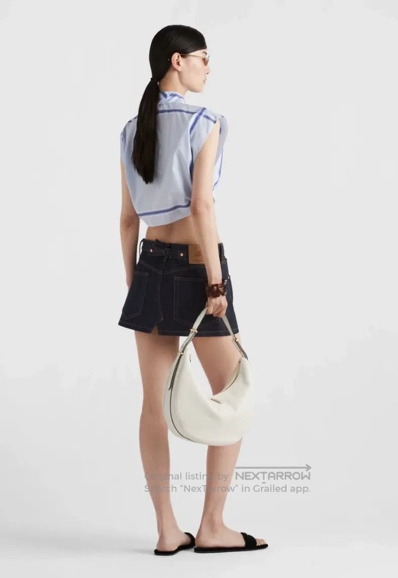 Prada Prada Denim skirt Size 24" / US 00 / IT 34 - 2 Thumbnail