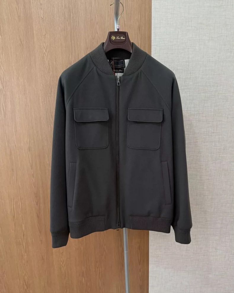 Loro Piana LORO PIANA Excellent classic pilot's lamma jacket Size US XL / EU 56 / 4 - 9 Thumbnail
