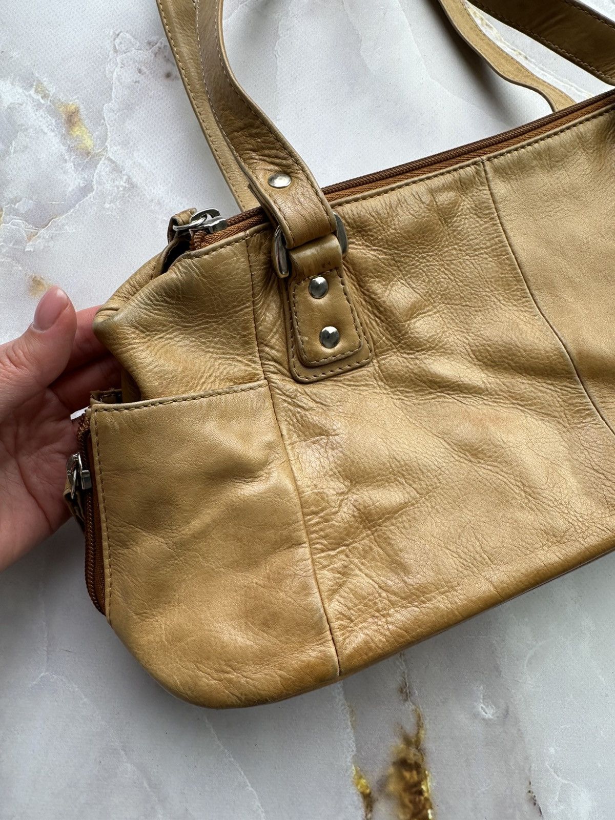 Japanese Brand Vintage Leather Shoulder Bag Size ONE SIZE - 2 Thumbnail