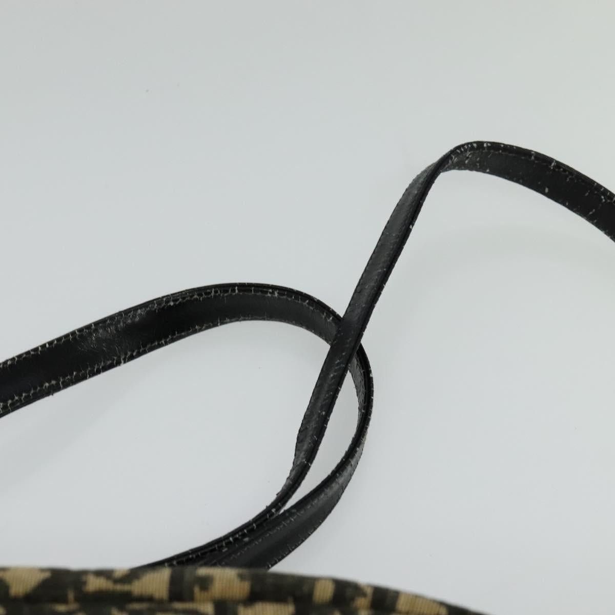 Dior DIOR Trotter Canvas Shoulder Bag Black Size ONE SIZE - 8 Thumbnail