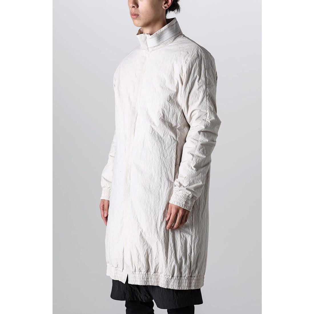Devoa DEVOA Japanese Men’s Avant-Garde Long Coat White-Gray Size US L / EU 52-54 / 3 - 4 Thumbnail