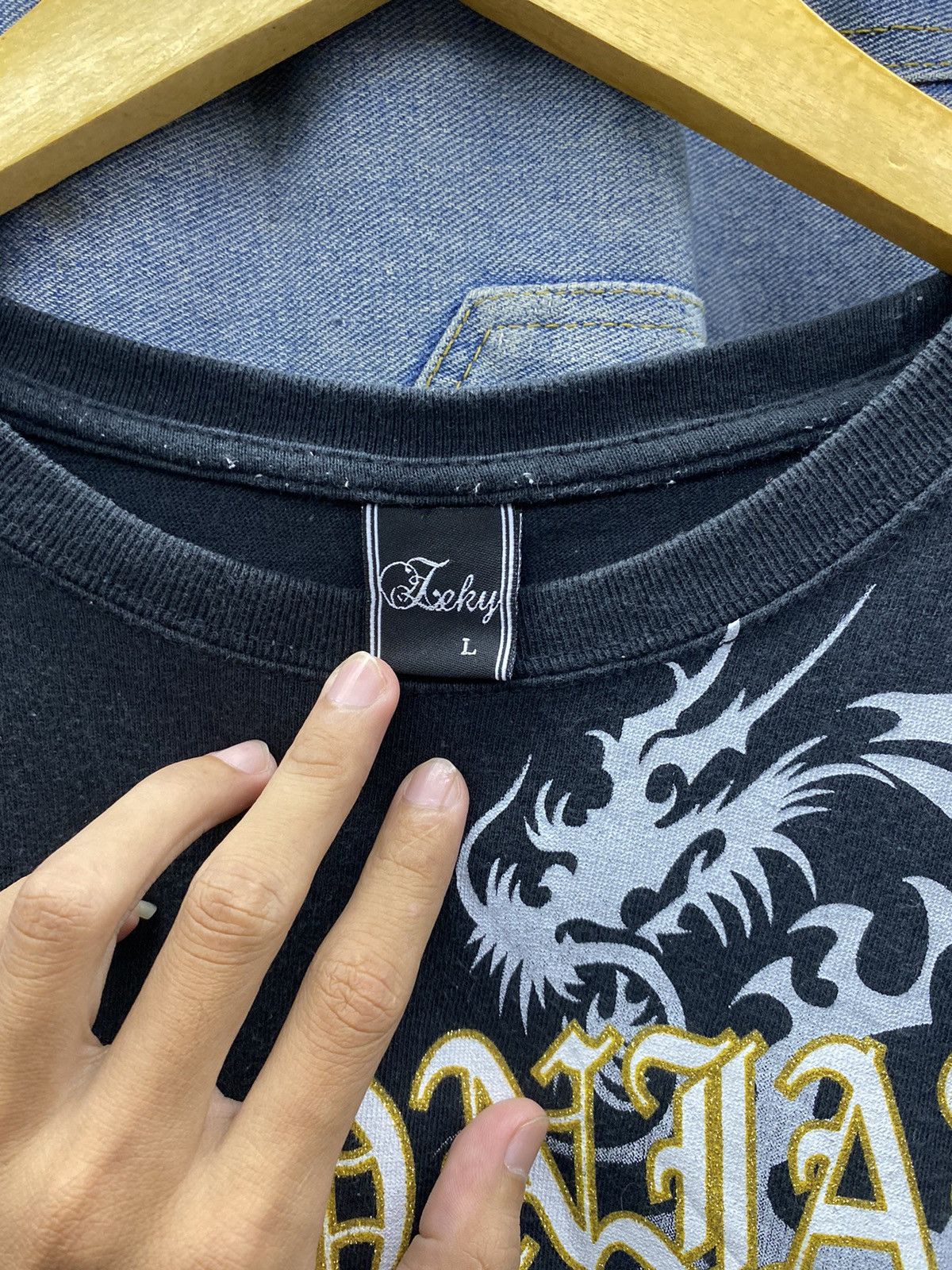 If Six Was Nine × Japanese Brand × Le Grande Bleu (L.G.B.) japanese brand leky poem tshirt Size US M / EU 48-50 / 2 - 4 Thumbnail