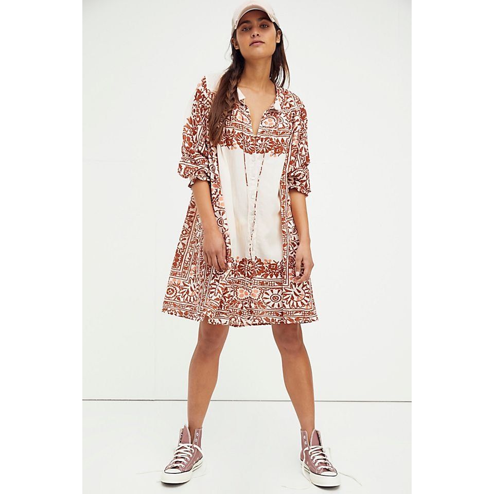 Free People New Free People KINGA CSILLA Andy Tunic $210 SMALL Natural Size S / US 4 / IT 40 - 1 Thumbnail