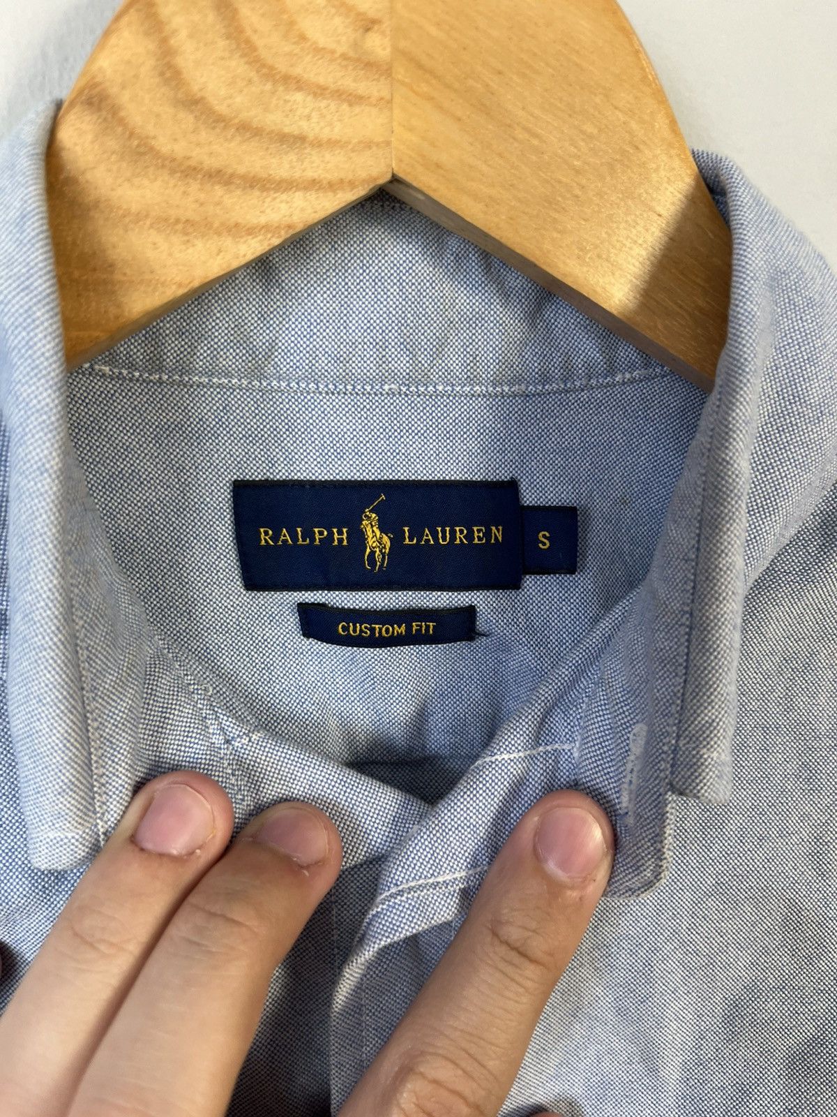 Ralph Lauren Ralph Lauren Classic Cotton Button Up Shirt Size US S / EU 44-46 / 1 - 7 Thumbnail