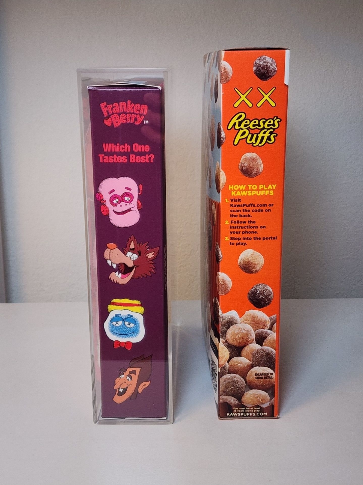 Kaws KAWS x Franken Berry Art Collectible Reese's Puffs Set Size ONE SIZE - 3 Thumbnail