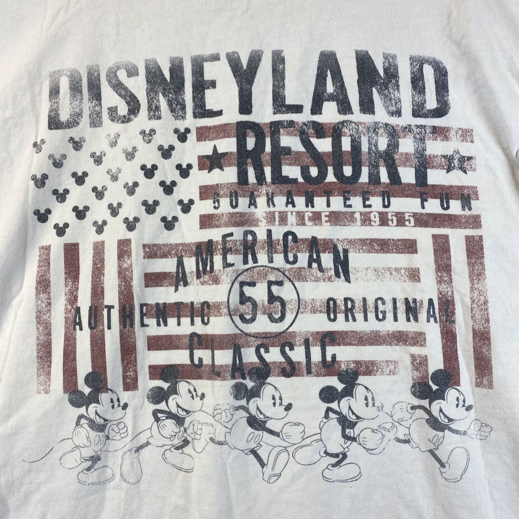 Hanes Hanes Disney 90s Long Sleeve Shirt Adult 2XL White Casual Crew Neck Mens Size US XXL / EU 58 / 5 - 8 Thumbnail