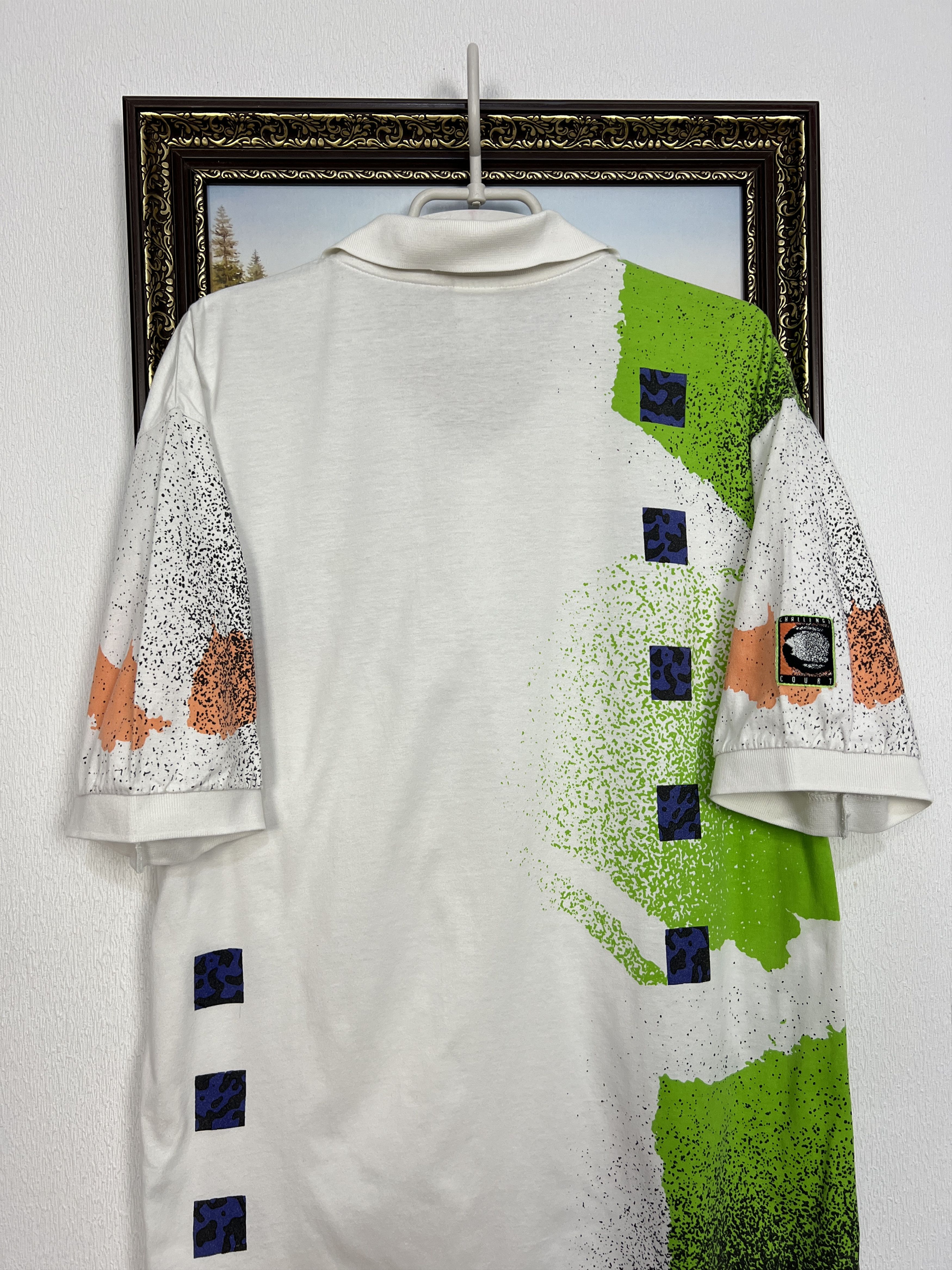 Nike Nike Challenge Court Andre Agassi Shirt Tennis Polo Jersey Size US XL / EU 56 / 4 - 9 Thumbnail