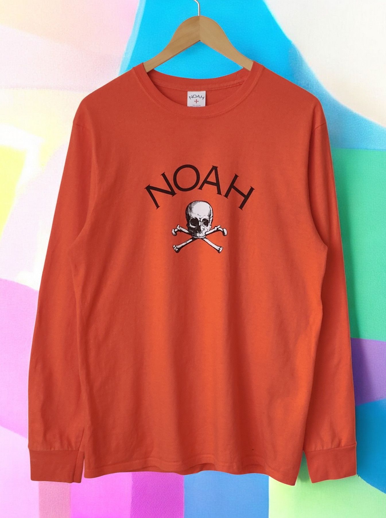 RARE Noah NY Skull L/S Longsleeve Tshirt