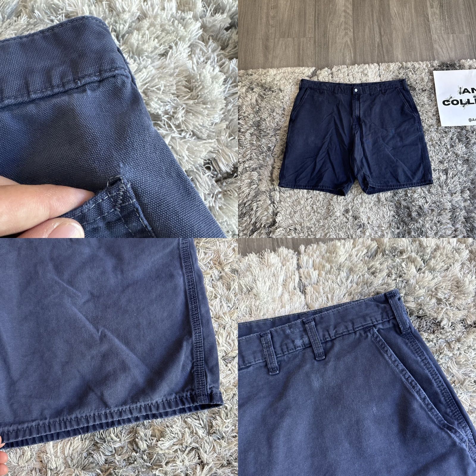 Carhartt Carhartt Shorts Men’s 46 Original Fit Y2K Utility DYED B203 BLS Baggy Workwear Size US 30 / EU 46 - 8 Thumbnail