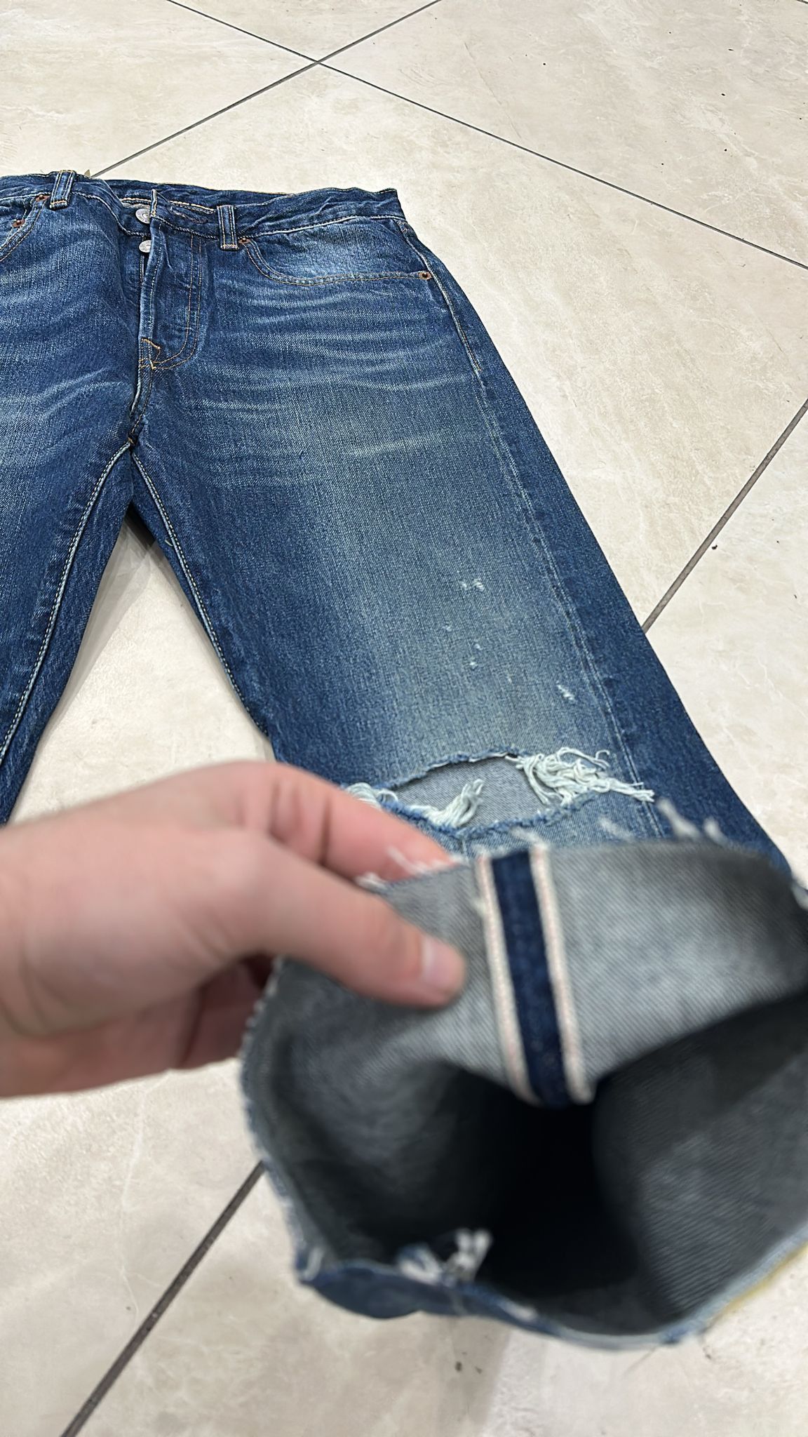 Levi's Vintage Clothing LVC Levi's Vintage Clothing 1966 501XX BigE Selvedge Jeans Size US 31 - 5 Thumbnail