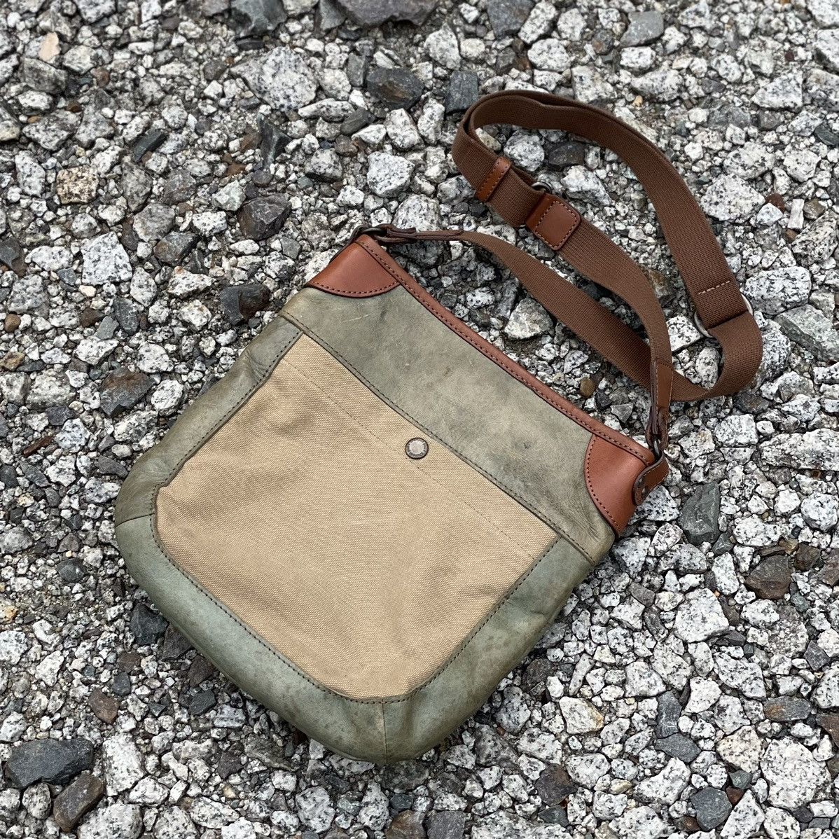 Japanese Brand × Leather C'omodo + plust Leather Sling Bag Size ONE SIZE - 2 Thumbnail