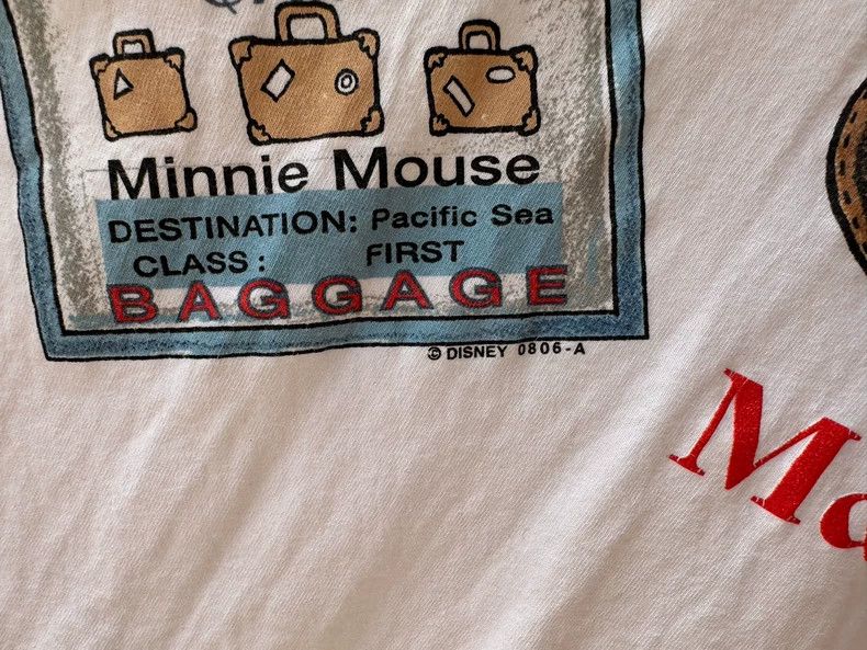 Vintage VintageTee 90s Disney Mickey & Minnie 2505-Nextarrow Size US XL / EU 56 / 4 - 5 Thumbnail