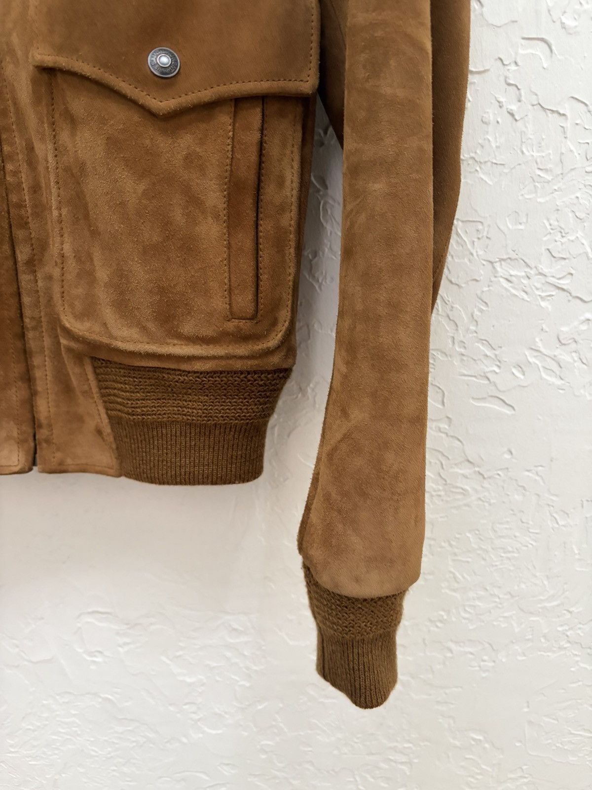 Saint Laurent Paris SS16 Western Flight Teddy Jacket - 44 Size US S / EU 44-46 / 1 - 5 Thumbnail