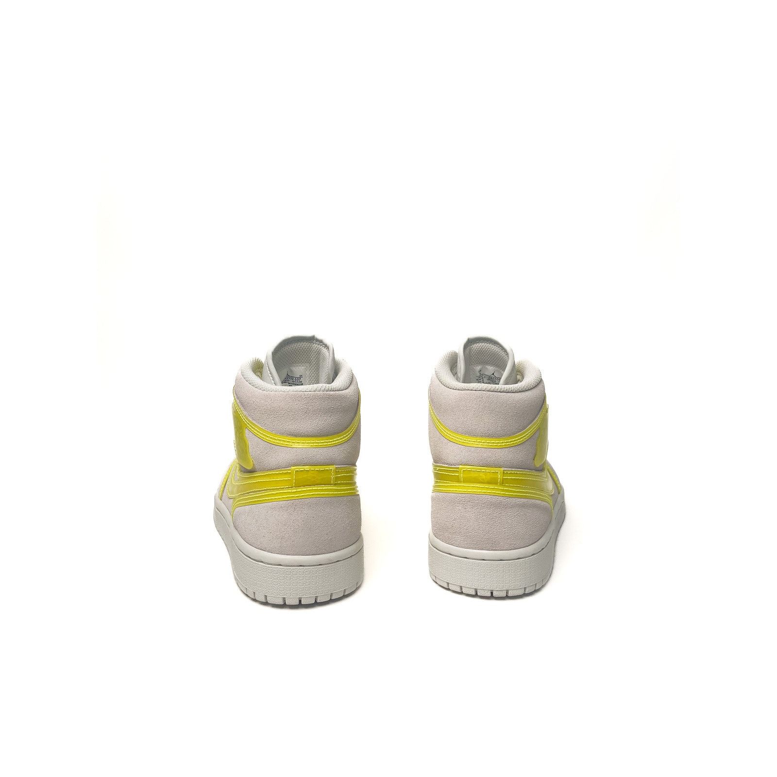 Nike White/Yellow Laser Sneakers Size US 9.5 / IT 39.5 - 4 Thumbnail