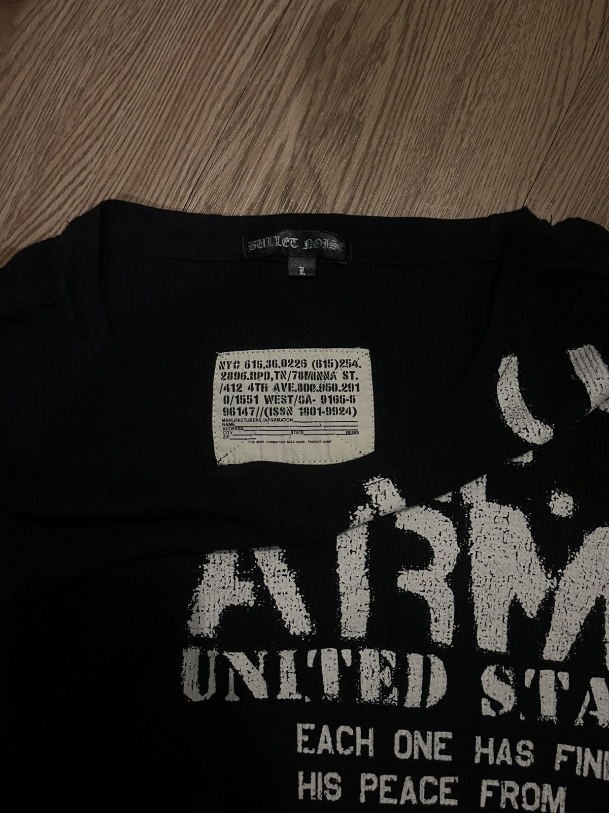 If Six Was Nine Y2K Bullet Noise Tshirt Vtg ifsixwasnine in the attic style Size US L / EU 52-54 / 3 - 6 Thumbnail