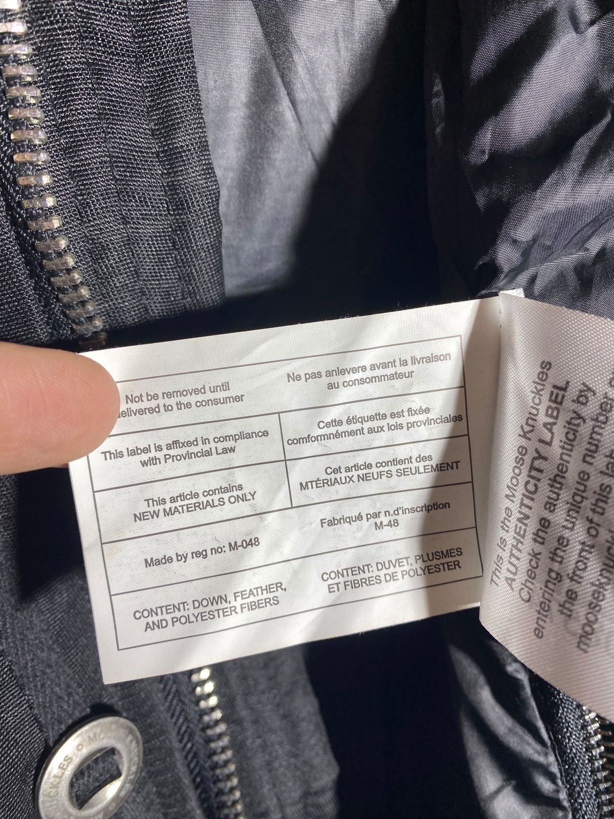 Moose Knuckles Moose Knuckles Down Ballistic Bomber Black Jacket Size US L / EU 52-54 / 3 - 19 Thumbnail