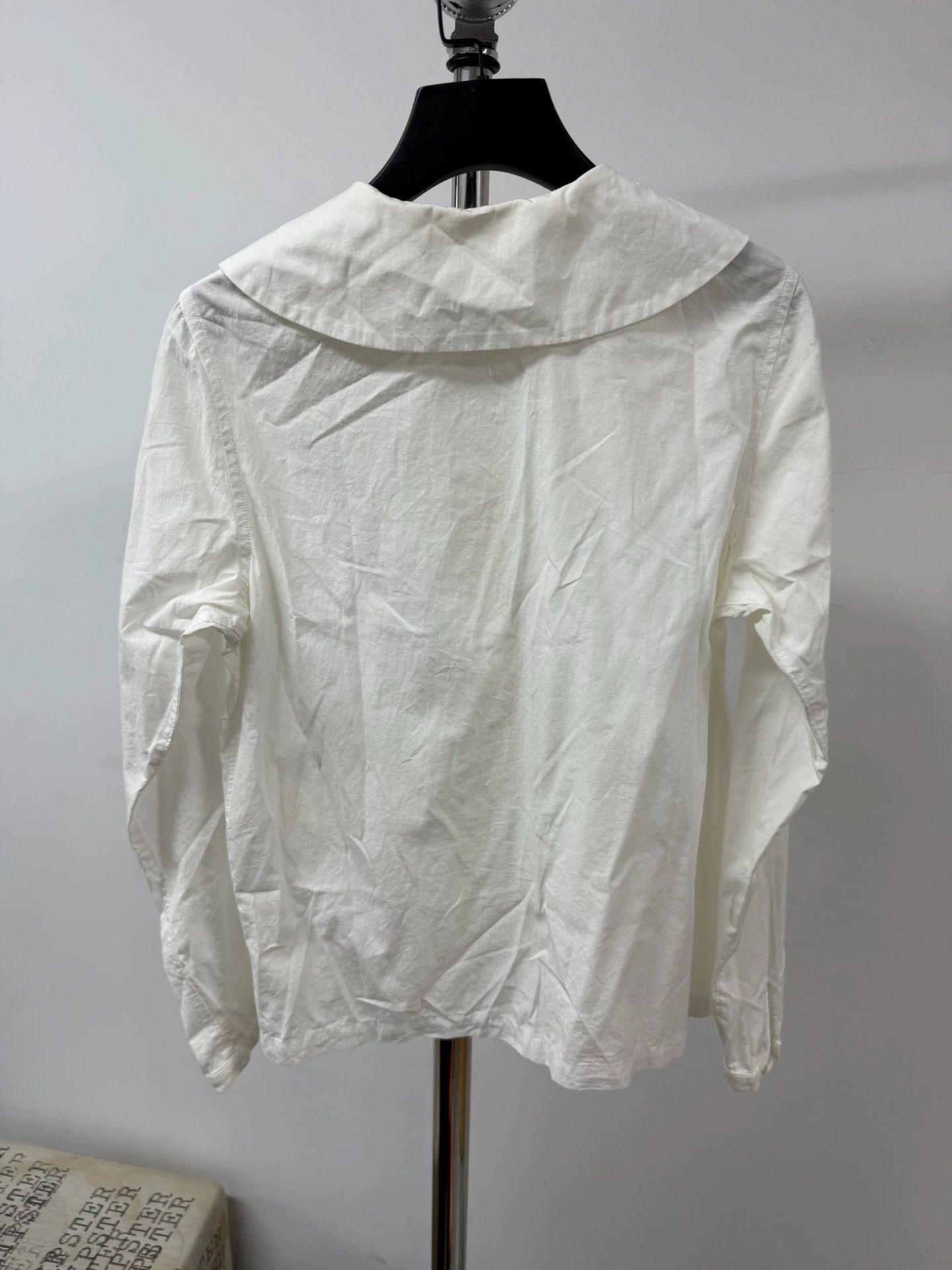 Comme des Garcons Comme des Garçons gathered ruffle collar shirt Size S / US 4 / IT 40 - 2 Thumbnail