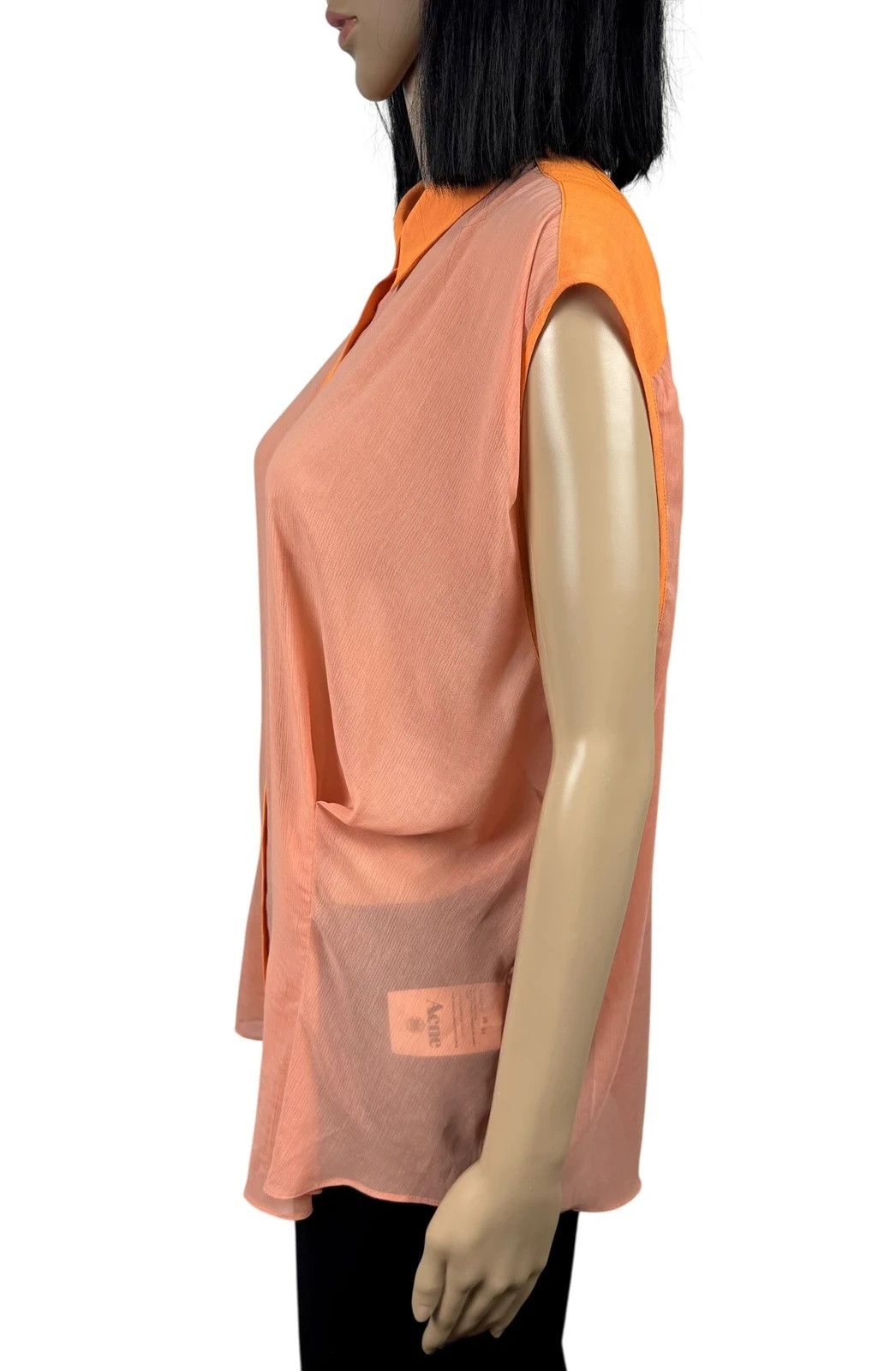 Acne Studios Acne Transparent Blouse Sleeveless size 38 Size S / US 4 / IT 40 - 5 Thumbnail