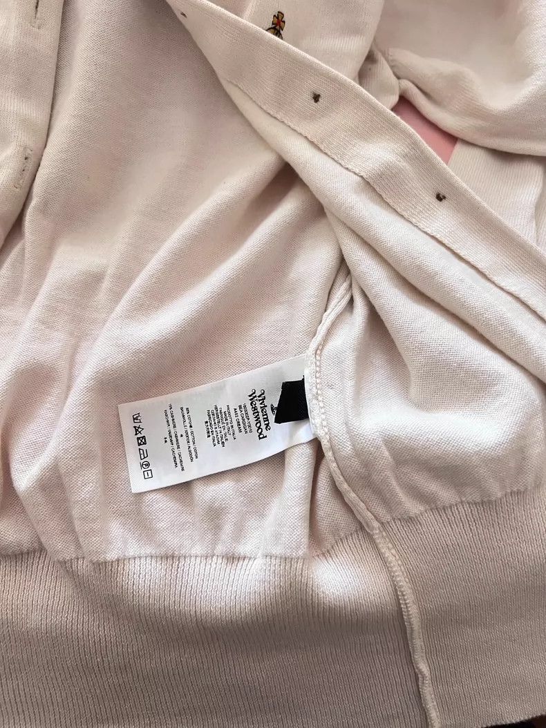 Vivienne Westwood Vivienne Westwood White cardigan Size S / US 4 / IT 40 - 2 Thumbnail