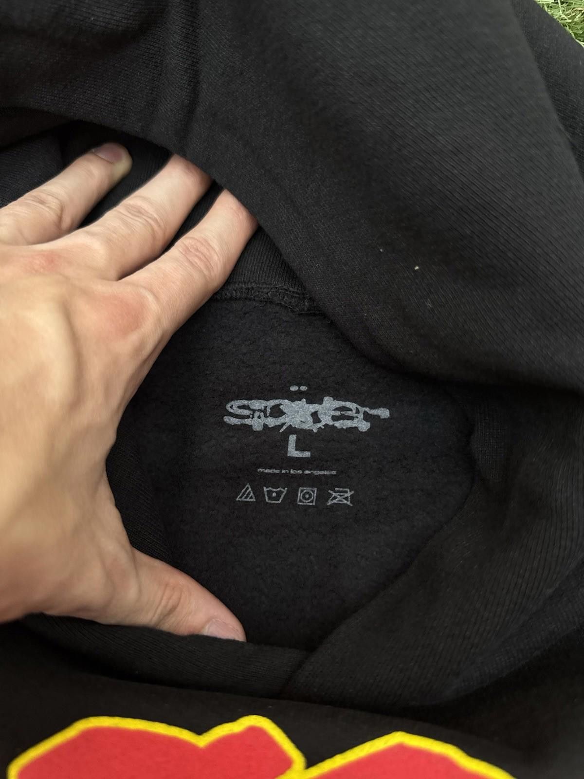 Sp5der Sp5der Worldwide Black Red Hoodie Size (Large) (NEW Box + CD Size US L / EU 52-54 / 3 - 7 Thumbnail