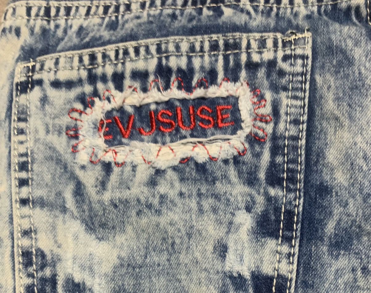 Vintage Japanese Patchwork Shashiko Boro Acid Wash Jeans - www.i