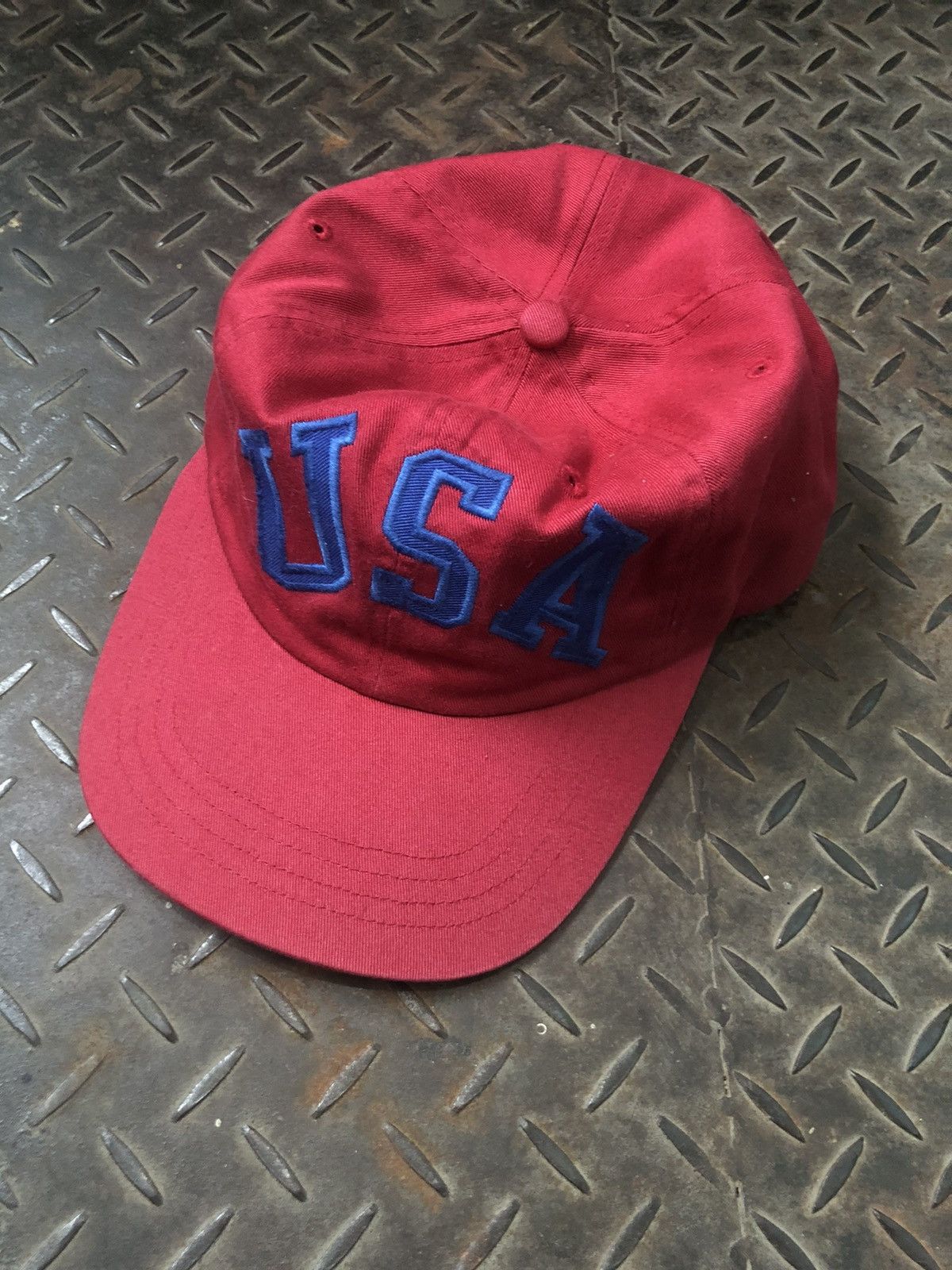 Polo Ralph Lauren Rare Vintage 90s Polo Sport Ralph Lauren USA Hat Size ONE SIZE - 1 Thumbnail