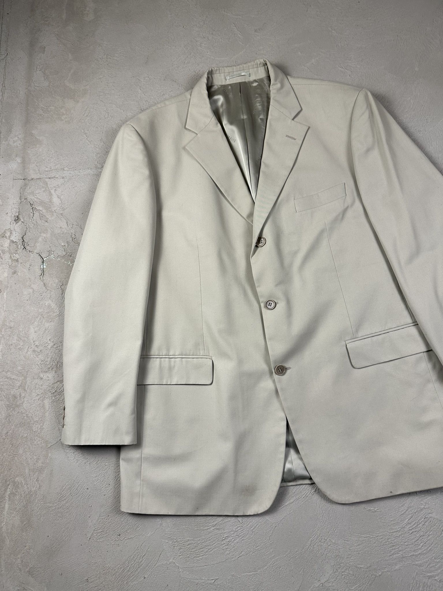 Balmain Vintage Balmain Paris Wool Blazer Size 54R - 2 Thumbnail