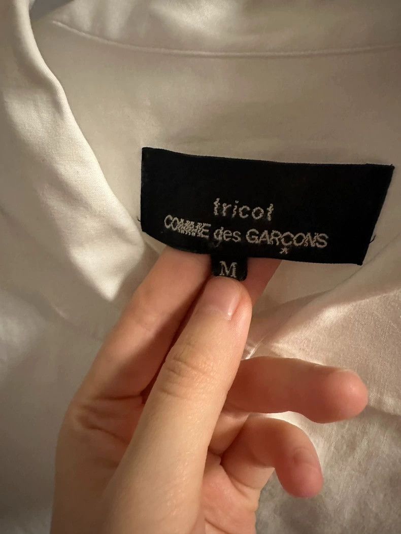Comme des Garcons Comme Des Garcons Yuanbao collar white shirt Size M / US 6-8 / IT 42-44 - 3 Thumbnail