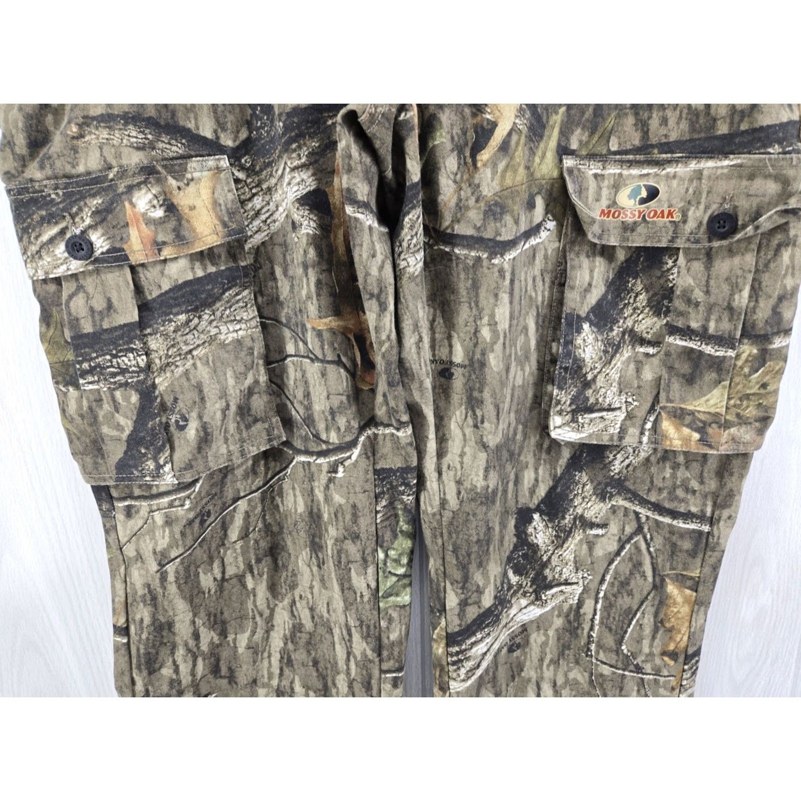 Vintage VINTAGE Mossy Oak Country Roots Camo Cargo Pants Men's XL Hunting Elastic Waist Pants Preserved? Size US 36 / EU 52 - 5 Thumbnail