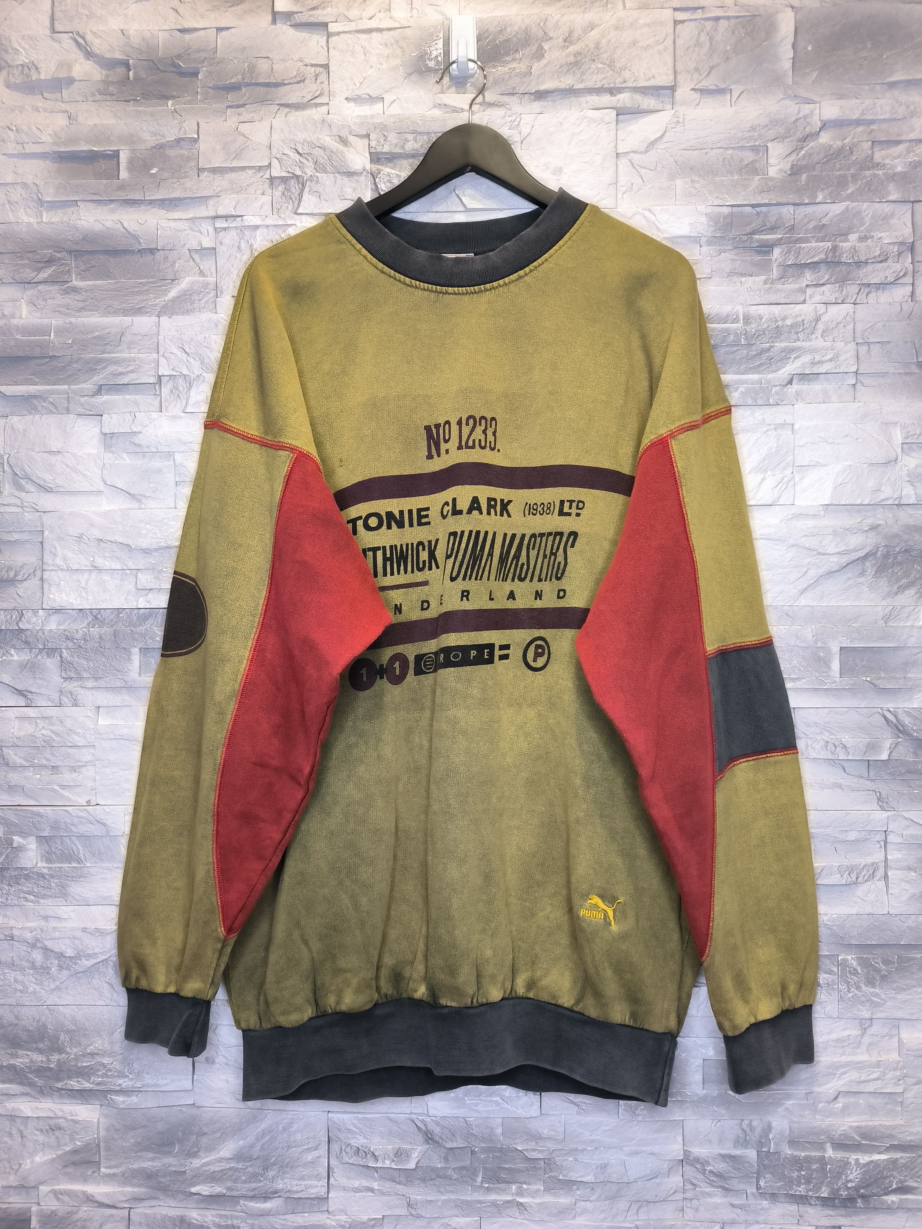 Puma Puma Vintage 90s Sweatshirt Sunderland Southwick Size US XXL / EU 58 / 5 - 1 Thumbnail