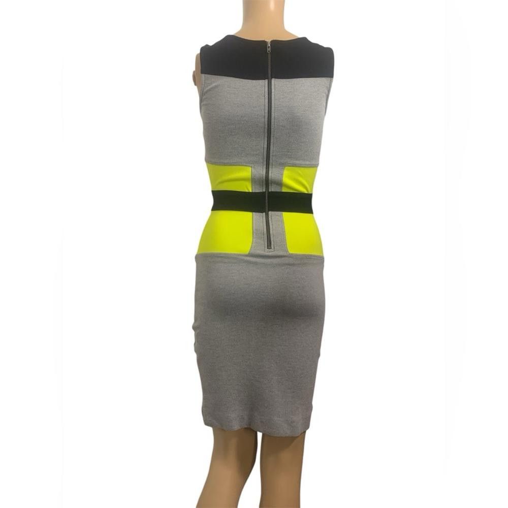 French Connection FRENCH CONNECTION Nylon Sleeveless Fitted Dress Stretch US 4 Size S / US 4 / IT 40 - 3 Thumbnail