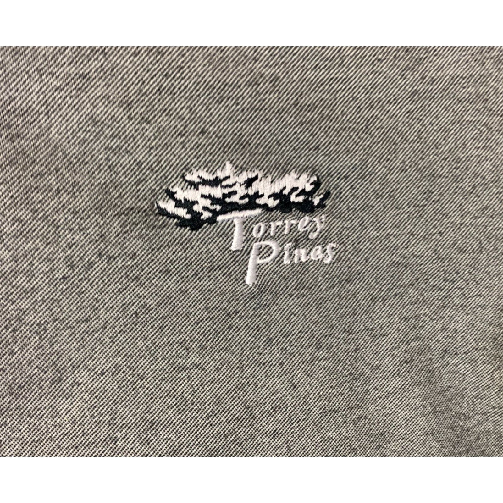 TravisMathew VINTAGE Travis Mathew Golf Polo Torrey Pines Adult Extra Large Gray Mens Size US XL / EU 56 / 4 - 2 Thumbnail